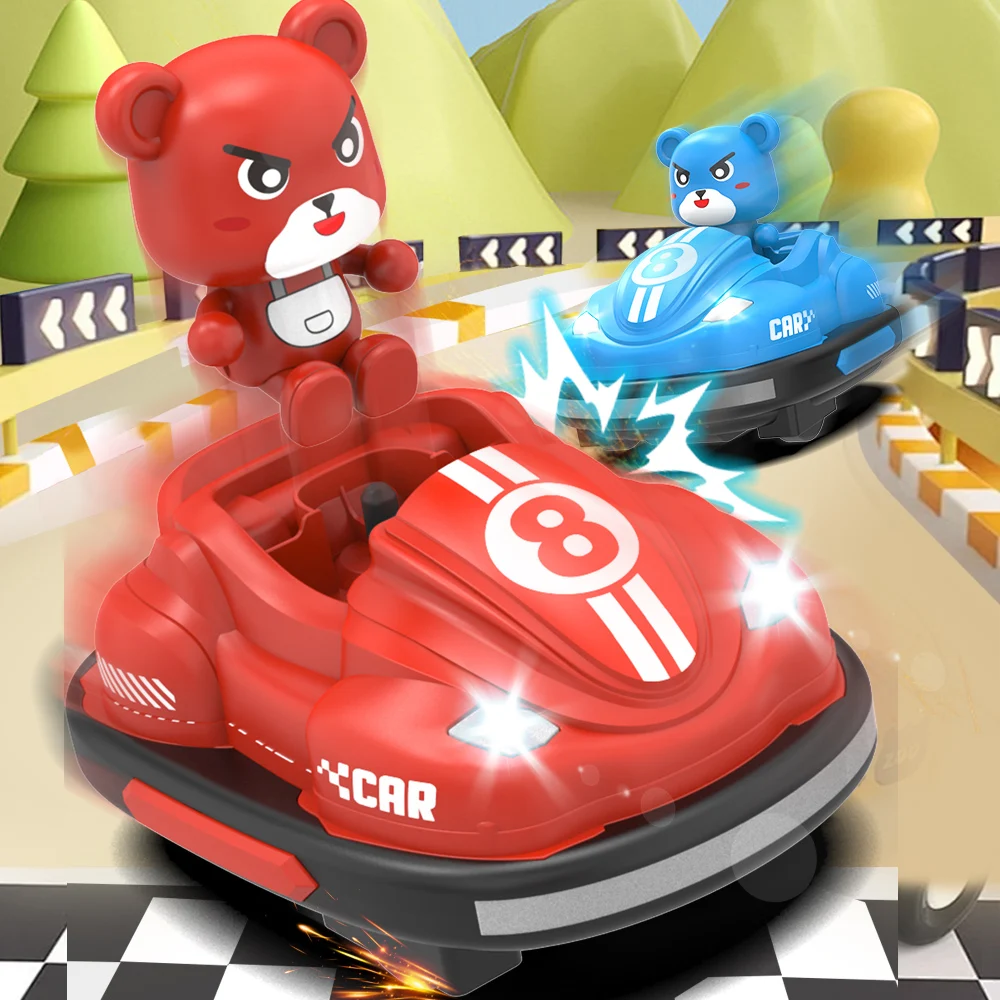 Kids Toys Under 50 - سيارة قتال بمصدات تعمل بالتحكم عن
