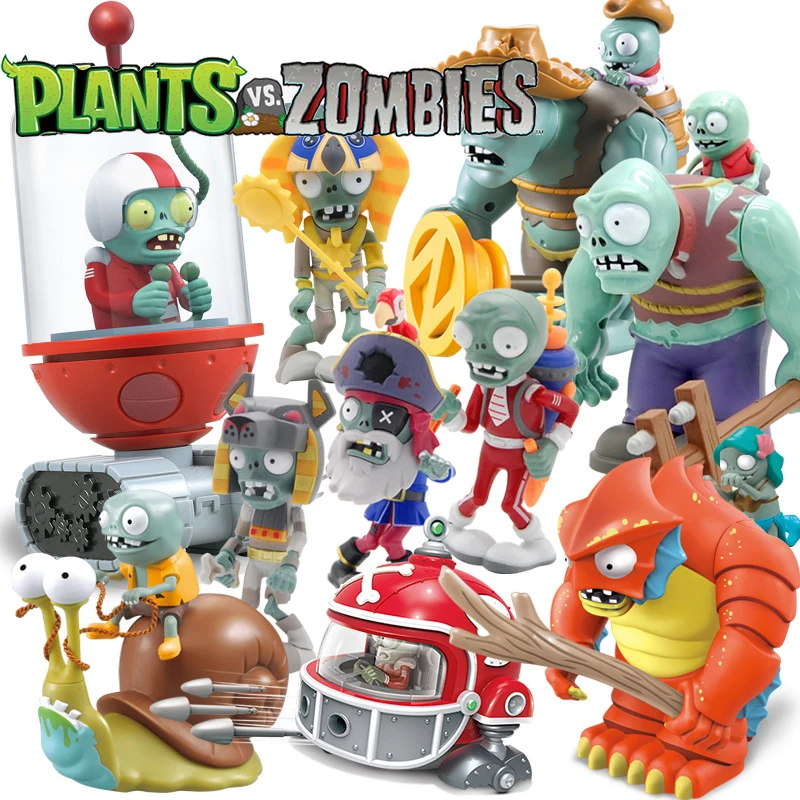 Kids Zombie Toys - النباتات مقابل الكسالى 2 مجموعات الالعاب