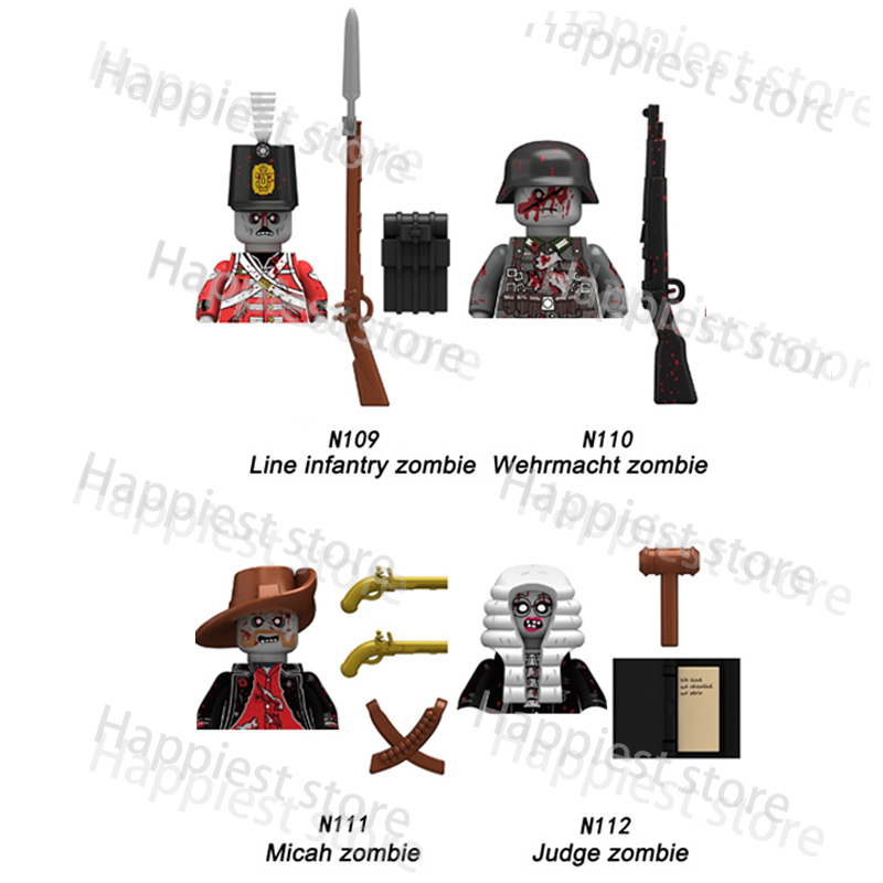 MOC-مدينة هالوين اللبنات للأطف - مراجعة Kids Zombie Toys وسعره